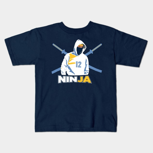 Ja Morant Ninja Grizzlies NBA Design Kids T-Shirt by APsTees